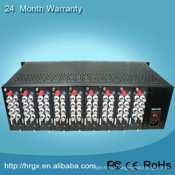 Vollbestückte 3U-Video-Multiplexer-Rack-Halterung